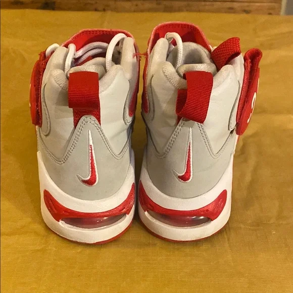 Nike Kids Red and White Sneakers